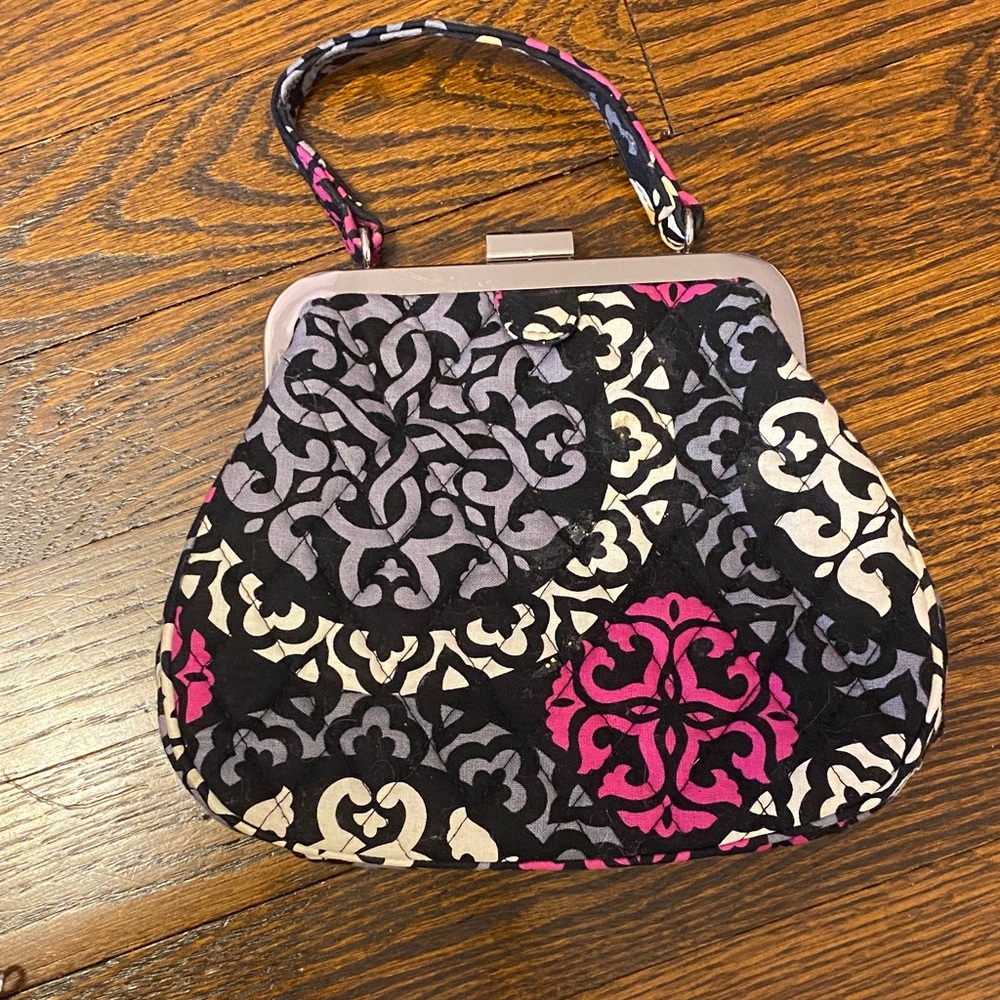 Vera Bradley clutch with removable strap